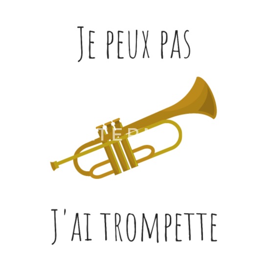 Dessin Instrument de musique de jazz Trompette Débardeur 