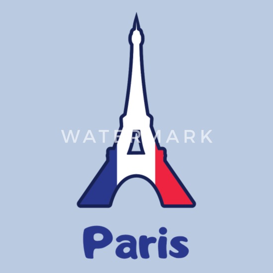 Body de manga corta para bebé de la Torre Eiffel de París francés de 0 a 24 meses
