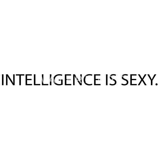 Intelligence is sexy