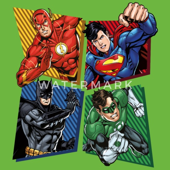 stroom Kolonisten ding DC Comics Justice League Superhelden Groep' Kinderen premium hoodie |  Spreadshirt