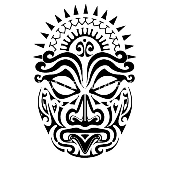Maori Polynesia Tribal Tattoo Mask Face Men S T Shirt Spreadshirt