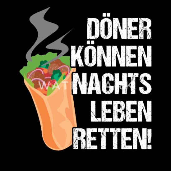 Herren Lustige Döner Kebab Take Auswärts Junk Food Döner T-Shirt Geek Geschenk