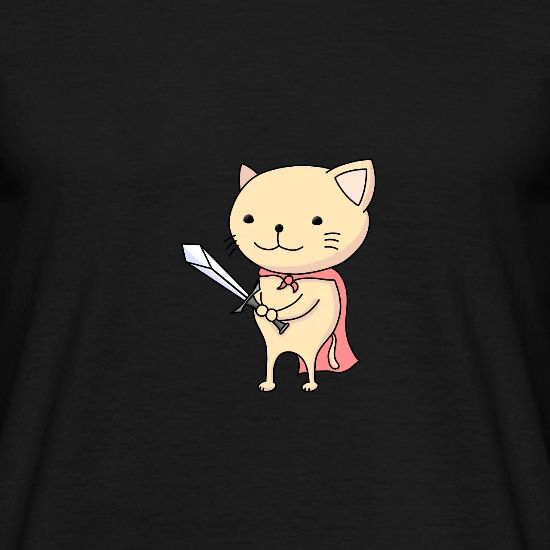 Super Heros De Chat T Shirt Homme Spreadshirt