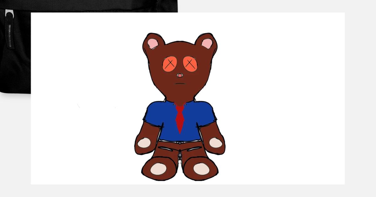 Teddy Bear Sweet Mr Bean Idee Cadeau Anniversaire Sac A Dos Spreadshirt
