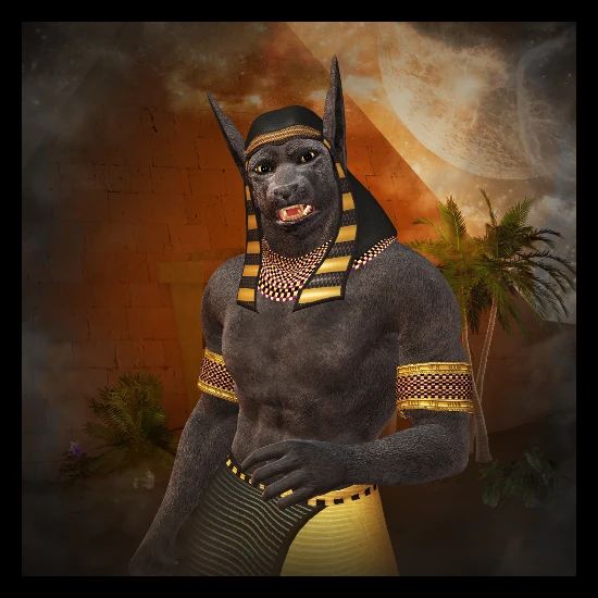 Anubis Le Dieu Egyptien Sac A Dos Spreadshirt