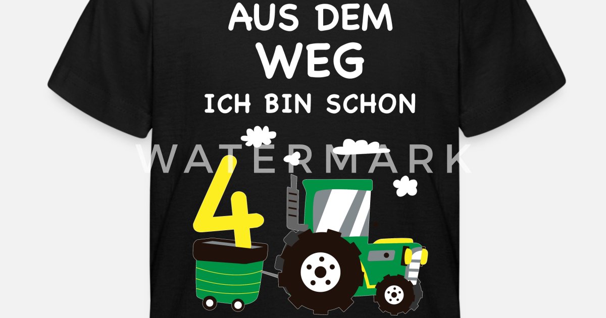 66-93 1 Jahr Geburtstag Junge Geschenk Traktor Bagger Unisex Baby T-Shirt Gr