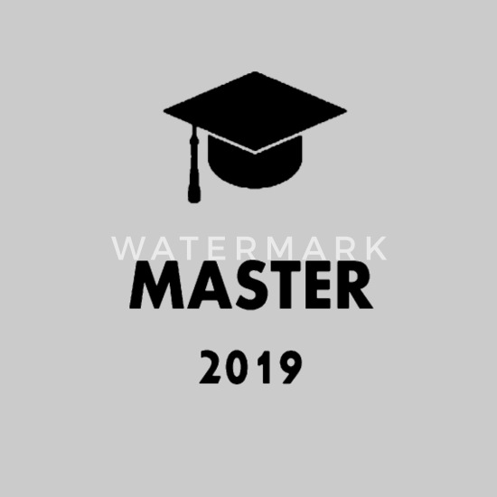 Master 2019 Doktorhut Abschluss Studium Herren T-Shirt 