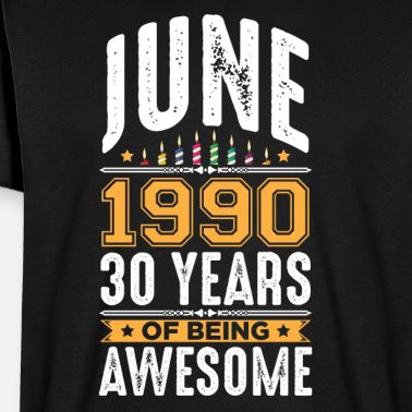 Czerwiec 1990 30 lat 30 urodziny