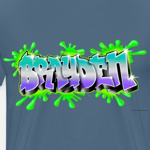 LIAM graffiti Blue Baby T-Shirt | Spreadshirt