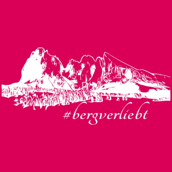 Berge Bergverliebt Gebirge Frauen Oversize T-Shirt