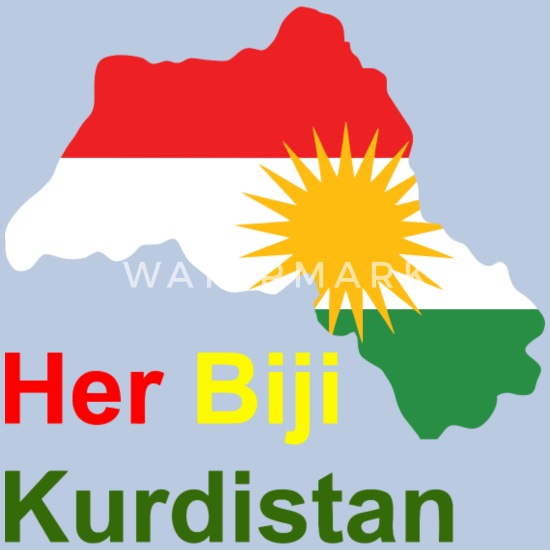 Her Biji Kurdistan' Baby Bio Langarmbody | Spreadshirt