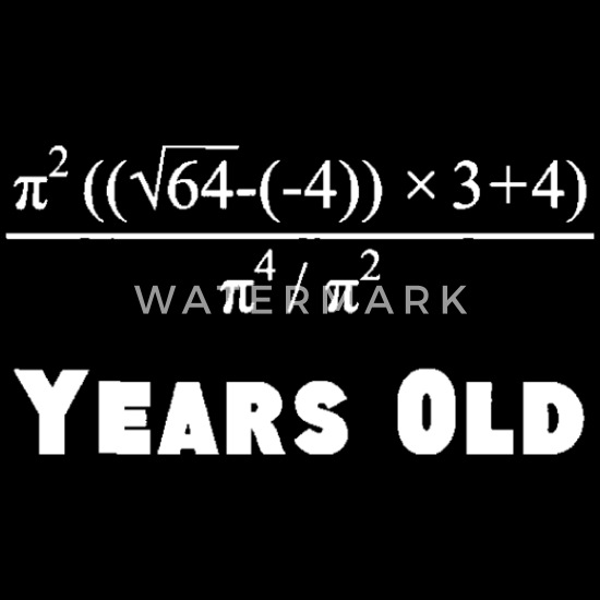 Fonkelnieuw 40 jaar oude Algebra-vergelijking Grappige 40e verjaardag Vrouwen DP-26
