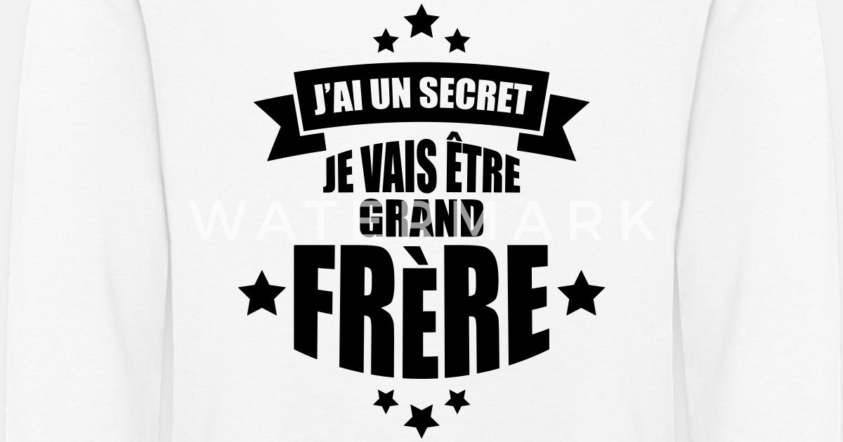 Secret Je Vais /Être Fr/ère T-Shirt Enfant