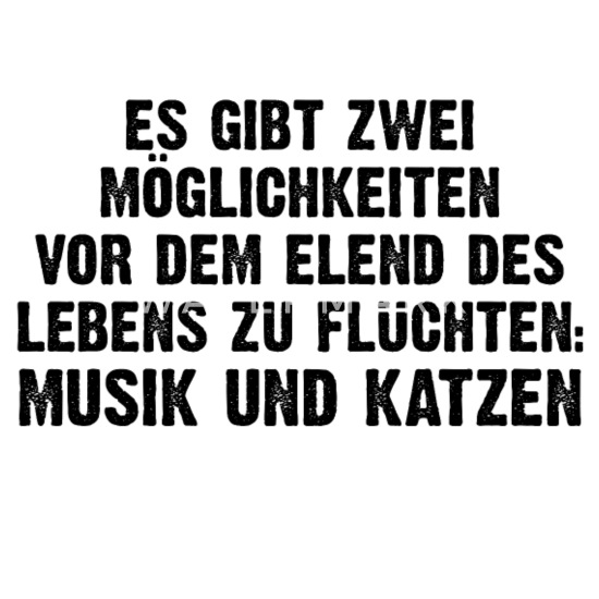 Lustige Spruche Geschenk Geburtstag Katzen Musik Manner Premium Tanktop Spreadshirt