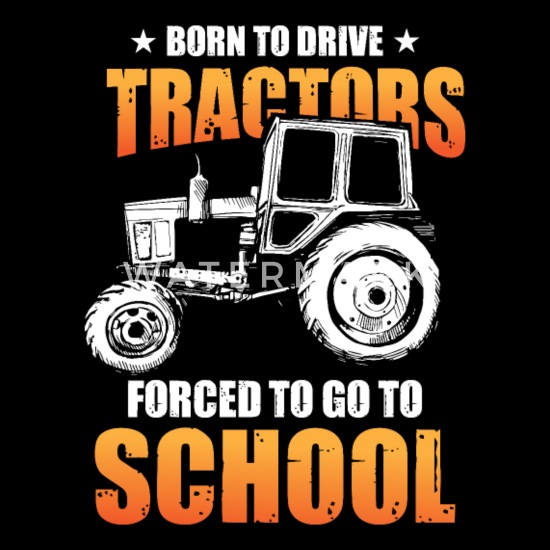Spreadshirt® Conduire Un Tracteur École Agriculteur Cadeau Pull À Capuche Premium Enfant 