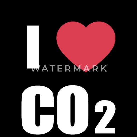 I Love CO2 Ich Liebe CO2 Anti Gr/üne Klimawandel FCK GRN Demo Langarmshirt