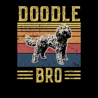 Golden Doodle Hund Vintage Geschenk Sweatshirt Best Doodle Dad Ever
