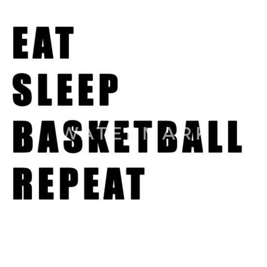 Basket-ball Sports Tee Shirts Unisexe Hommes Femme T-Shirt Cadeau Imprimé Eat Sleep