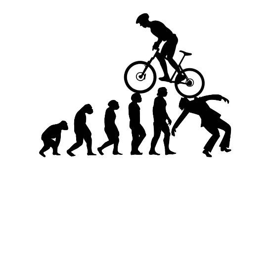 Evolution Vtt Vtt Velo Vtt Tapis De Souris Spreadshirt