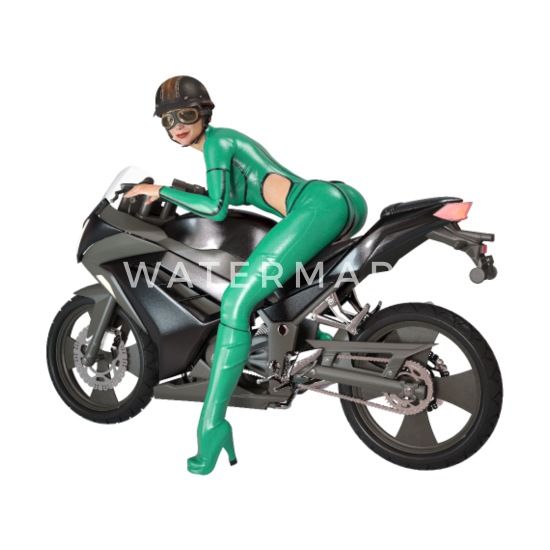 Sexy motorrad Vanessa Mai