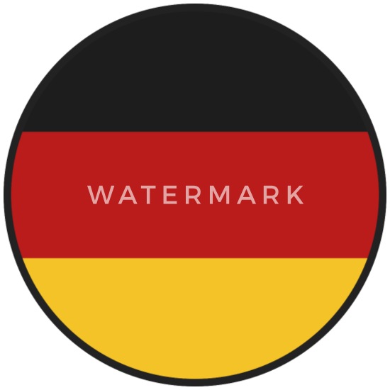Fahne Mousepad "Deutschland" Landesflagge Germany 