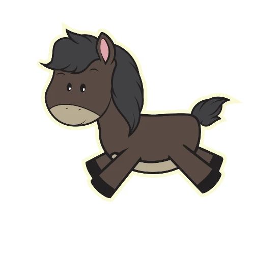 Dessin Anime Cheval Dessin Chevaux Cavalier Mignon Tapis De Souris Spreadshirt