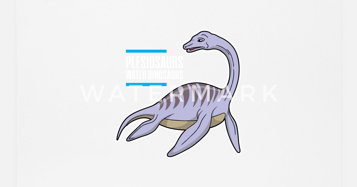 Dinosaurio Plesiosaurus Agua Dino Comic' Alfombrilla de ratón | Spreadshirt