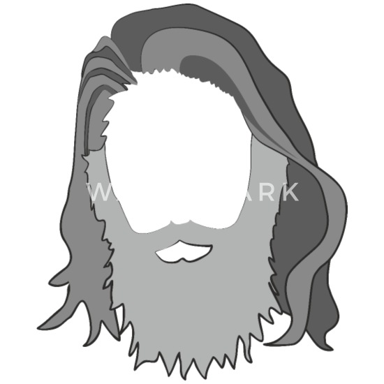 Bart lange haare und Lange Haare