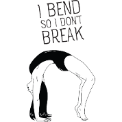 I Bend So I Don T Break Yoga Design Men S Premium Longsleeve Shirt Spreadshirt