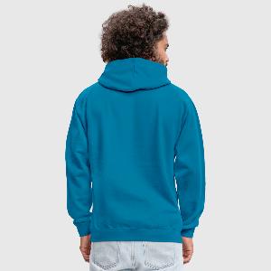 Contrast Colour Hoodie - Back