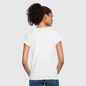 Frauen Oversize T-Shirt - Hinten