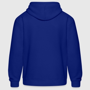 Men’s Hooded Sweater by Russell - Back
