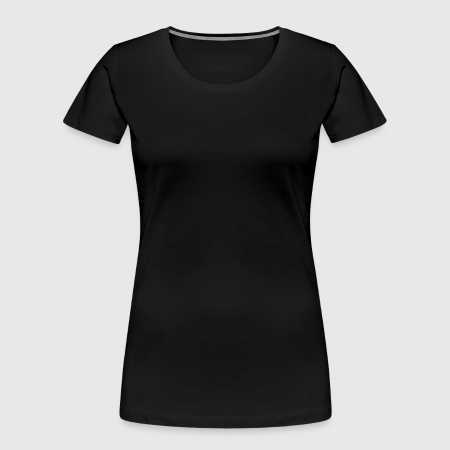 Premium økologisk T-skjorte for kvinner - Foran
