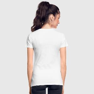 Frauen Premium Bio T-Shirt - Hinten