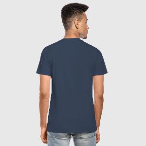 Premium økologisk T-skjorte for menn - Bak
