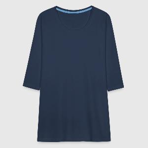 Frauen Premium 3/4-Arm Shirt - Vorne