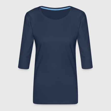 Women's Premium 3/4-Sleeve T-Shirt - Front