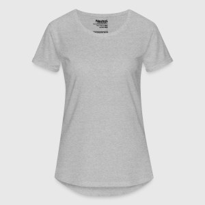 Women's Organic T-Shirt with Rolled Sleeves - Front