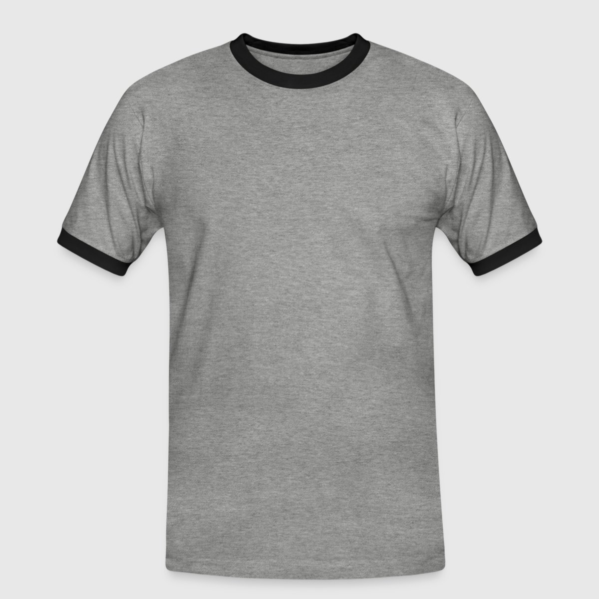 Männer Kontrast-T-Shirt - Vorne