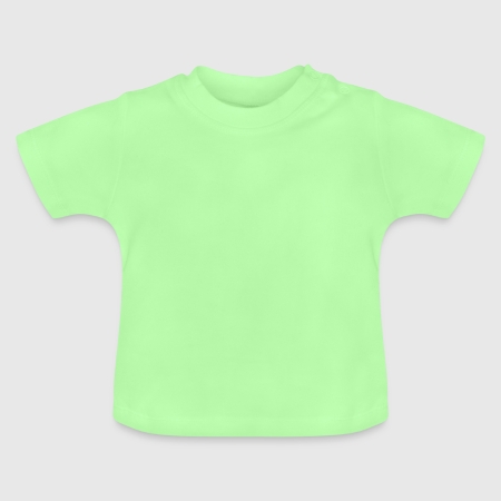 Baby Organic T-Shirt with Round Neck - Front