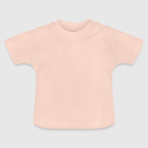 Baby Organic T-Shirt with Round Neck - Front