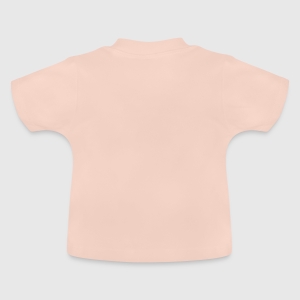 Baby Organic T-Shirt with Round Neck - Back