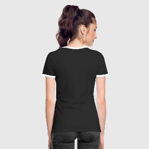 T-shirt contrasté Femme - Dos
