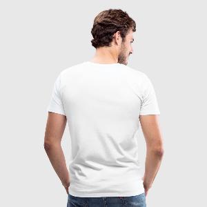 Männer Premium T-Shirt - Hinten