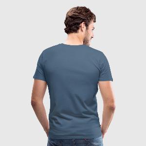 Männer Premium T-Shirt - Hinten