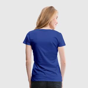 Frauen Premium T-Shirt - Hinten