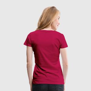 Premium T-skjorte for kvinner - Bak