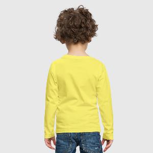 Koszulka dziecięca Premium z długim rękawem - Tył
