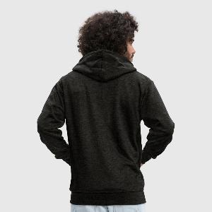 Men's Premium Hooded Jacket - Back