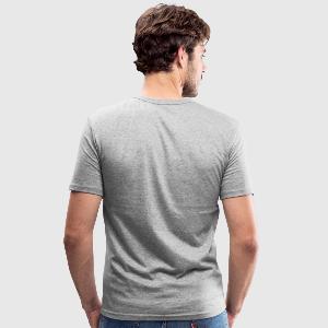 Männer Slim Fit T-Shirt - Hinten